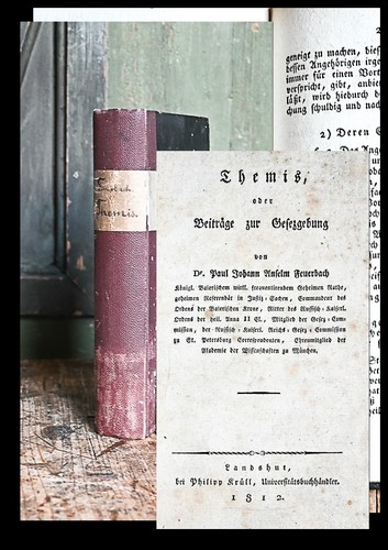 1812 anselmo von - 1812, feuerbach