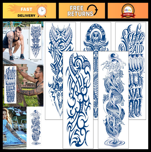 Tatuaggi realistici maniche - realistici,
