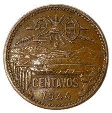 20 Centavos 1944 *MONETA RARA*