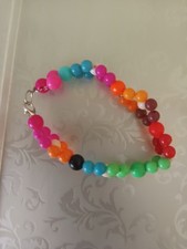 Bracciale Di Perle Colorate 