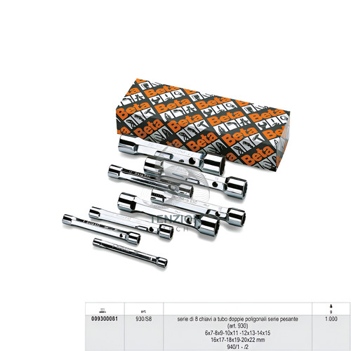 Set chiavi tubo - set, doppie