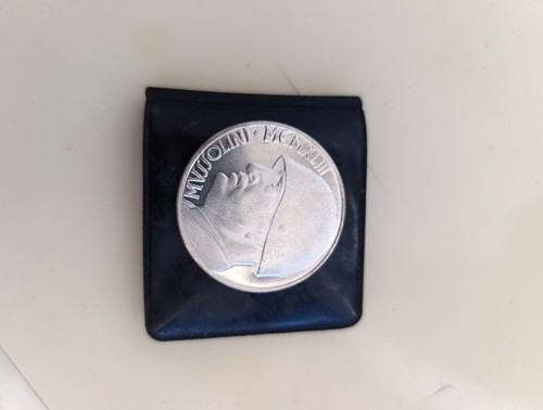 Moneta lire 1943 - moneta, benito