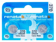 2 x Renata 370 Pila Batteria