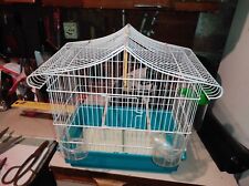 Gabbia uccelli Imac compresa di 2 trespoli, 1 dondolo, 1 abbeveratoio 
