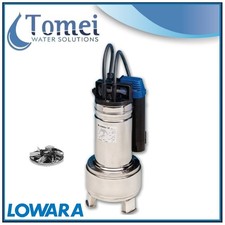 Elettropompa sommersa acque sporche DOMO10VX GT 0,75kW 230 Vortex c/Magne Lowara