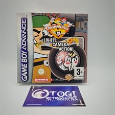 ANIMANIACS LIGHTS CAMERA ACTION - GBA GAME BOY ADVANCA PAL CIB COMPLETO