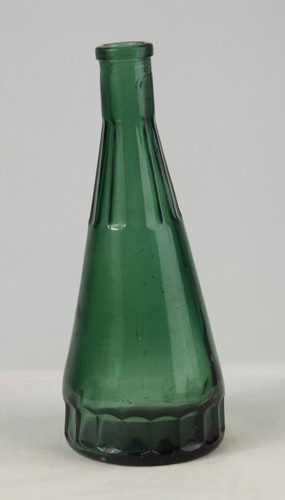Bottiglia vetro verde scuro