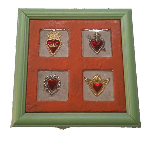 Quadretto legno laccato con - quadretto,