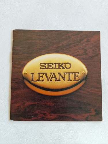 Seiko levante libretto - seiko,