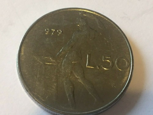 Moneta lire vulcano - moneta,