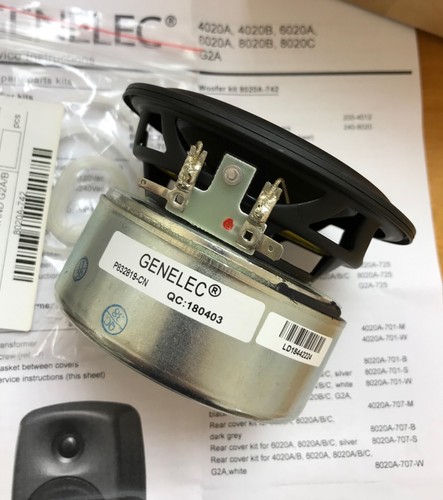 Genelec 8020a 742 woofer - woofer, kit