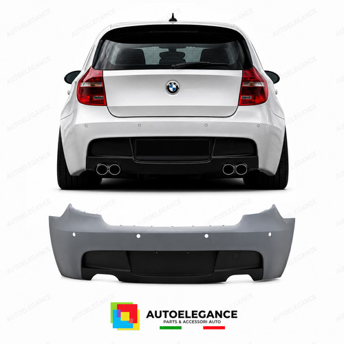 Paraurti posteriore bmw e81 - posteriore,