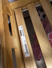 letto singolo legno con