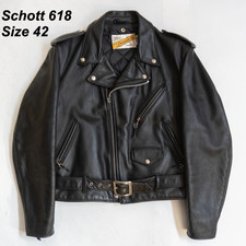 Giacca Moto Schott 618