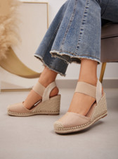 Sandalo donna rosa espadrilla