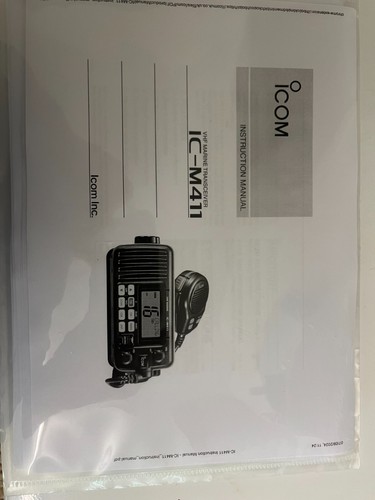 Icom m411 vhf marine - ic-m411,