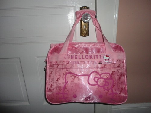 Hello kitty grande rosa borsa - grande,
