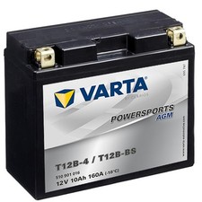 Batteria per Yamaha FZ6 S2 600 NAHG 10 VARTA T12B-BS / YT12B-BS AGM chiusa