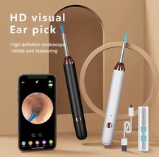 Telecamera Endoscopio Rimozione Cerume Orecchio Wireless USB C Con Cucchiaio