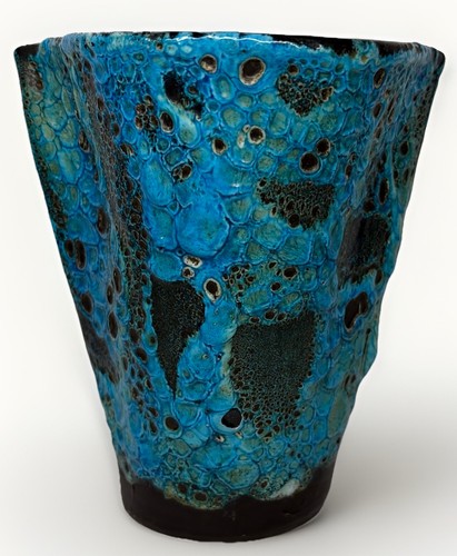 Vaso raro smalti schiuma - vaso,