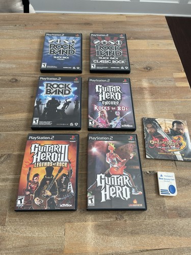 Lotto playstation ps2 - playstation, guitar