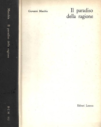 Paradiso della ragione - il,