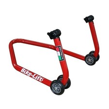 Motorcycle stand rear wheel