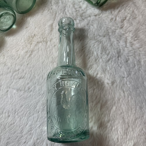 Antique hoyle bottle - y,