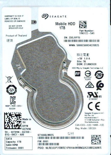 St1000lm035 1rk172 541 - 1rk172-541,, 0001