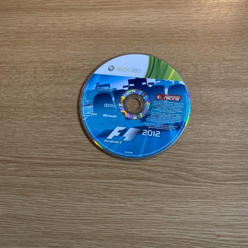 2012 xbox 360 solo - f1, disco