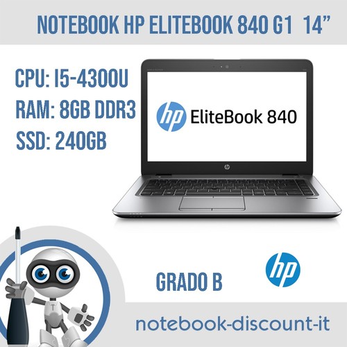 Notebook elitebook 840 g1 - hp,