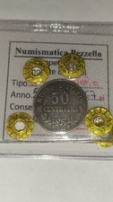 REGNO D'ITALIA VITTORIO EMANUELE II 50 CENTESIMI VALORE 1863 NAPOLI SPL ARGENTO 