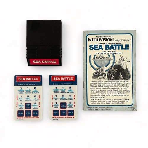 Sea battle intellivision - battle,