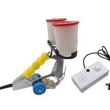 Giuntatrice Doppio Rullo in Gomma Portatile Lavorazione Legno Attrezzatura Cucito