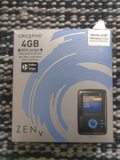 MP3 Creative Zen V 4gb Box Only