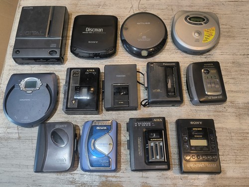 Lot walkman discman - walkman,
