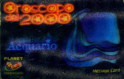Scheda telefonica nuova planet - telefonica,