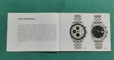 Tudor BOOKLET 2004 ENGLISH 79260 79280 PRINCE DATE TIGER CHRONO LIKE NEW