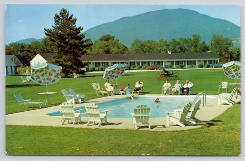 Cartolina epoca motel - d'epoca,