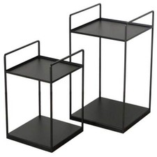 Tavolini da caffè neri a