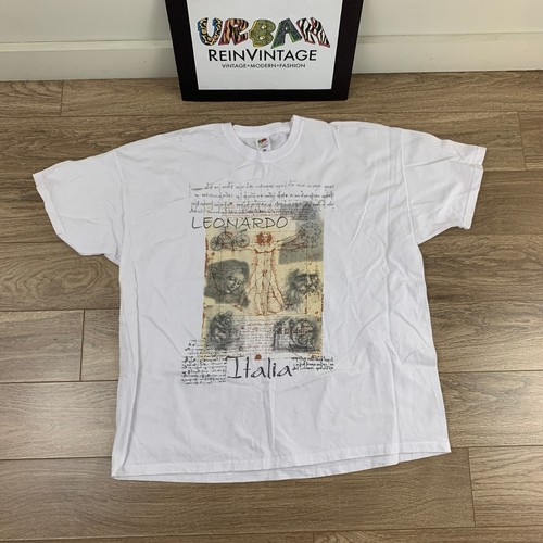 Shirt vintage leonardo da - vintage,