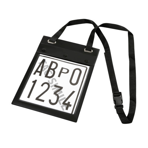 Porta targa prova auto - porta, di