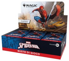 Magic: Marvel's Spider-Man Play Booster Box 30 Buste Magic Italiano