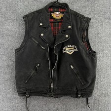 Giacca jeans vintage Harley