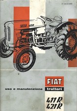 FIAT  Trattori Modelli 411 R e 421 R Uso e Manutenzione - V Edz. 1961 Originale!