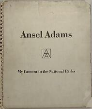 ADAMS Ansel, My Camera in the National Parks. 1950. I Edition. SIGNED