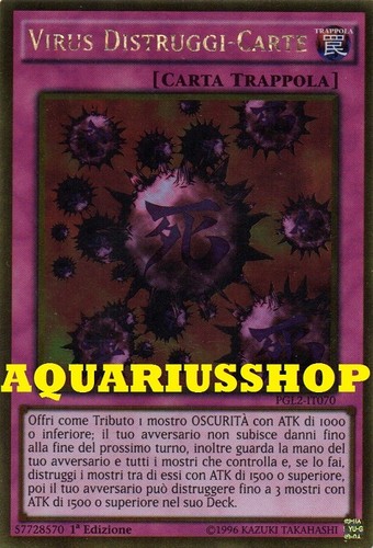 Virus distruggi carte - distruggi,