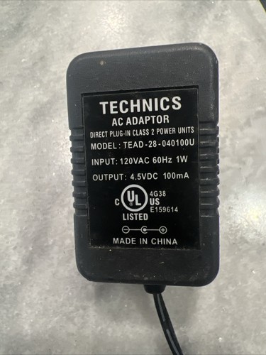 Technics adaptor plug - technics,