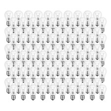 100 x Lampadina 100W E27