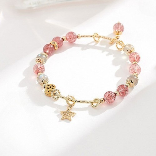 Bracciale cristalli naturali - bracciale,
